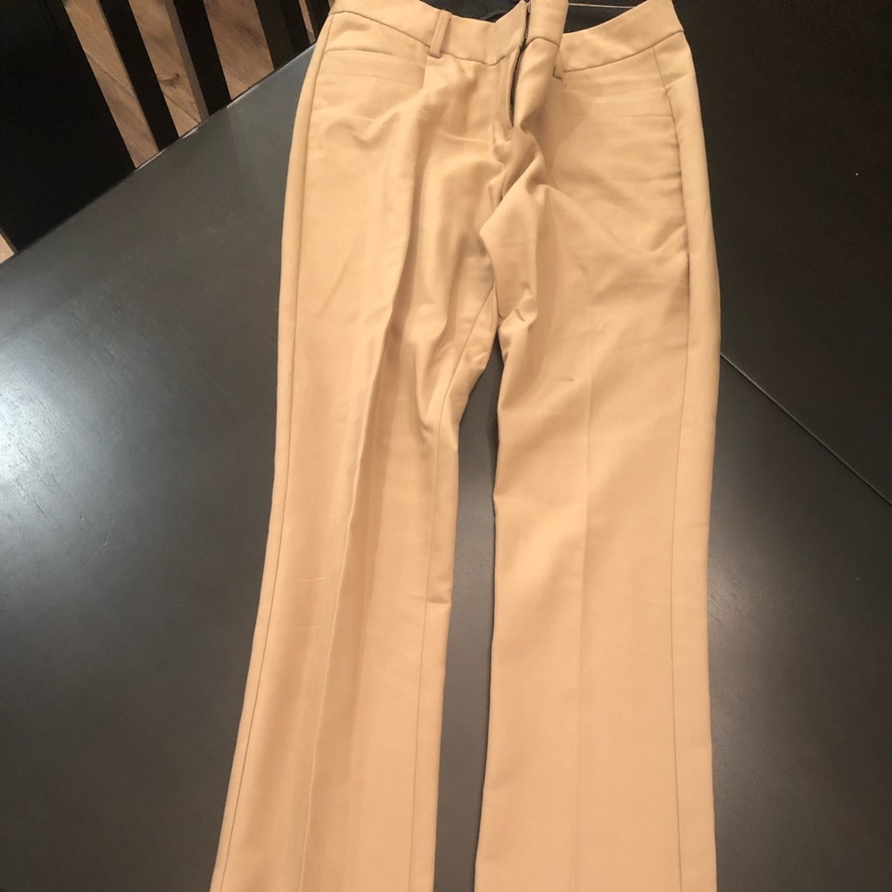 Express straight leg nude pants